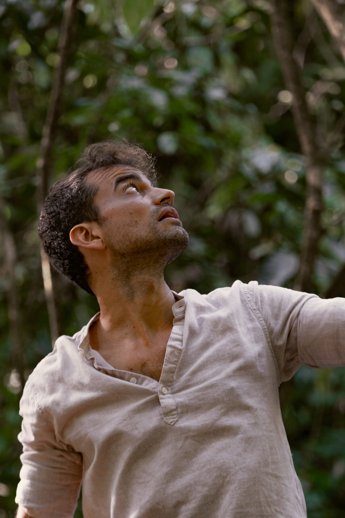 David Brundige in a moment of quiet attention